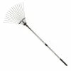 BARNEL USA 34 in. to 70 in. Steel Head Telescopic Adjustable Fan Rake 1 BARNEL USA 34 in. to 70 in. Steel Head Telescopic Adjustable Fan Rake -VAN ZYVERDEN shop barnel usa landscaping rakes b999 64 1000