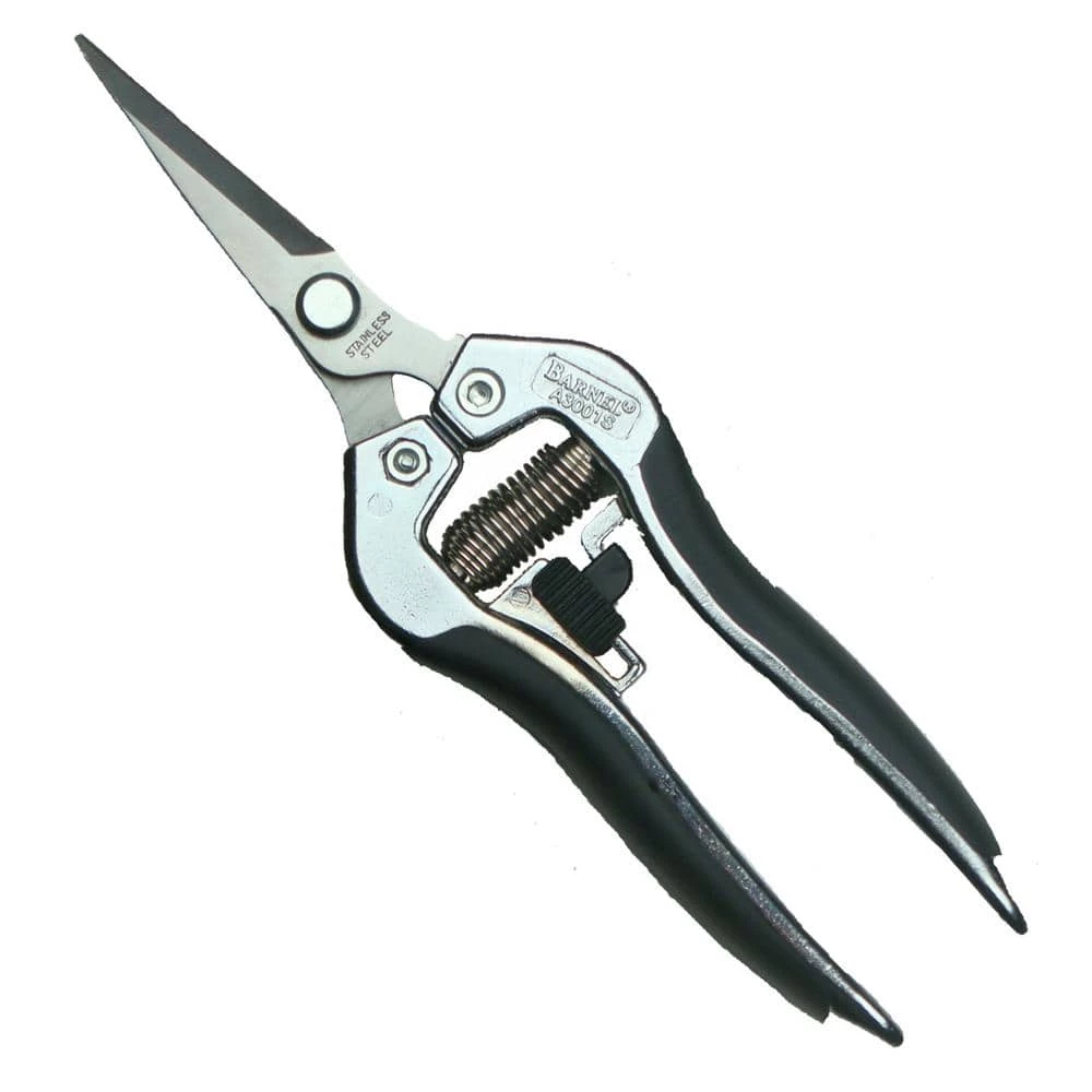 BARNEL USA 7-1/2 in. Ergonomic Straight-Blade Needlenose Pruning Shears 3 BARNEL USA 7-1/2 in. Ergonomic Straight-Blade Needlenose Pruning Shears