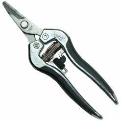 BARNEL USA 6-1/2 in. Ergonomic Curved-Blade Blunt Nose Shears