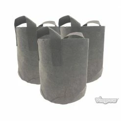 Viagrow 25 Gal. Plastic Mini Raised Garden Bed with Handles (3-Pack) 13 Viagrow 25 Gal. Plastic Mini Raised Garden Bed with Handles (3-Pack) -VAN ZYVERDEN shop black viagrow grow bags v25gapot 3 a0 1000