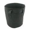 Viagrow 3 Gal. Fabric Aeration Grow Bags with Handles (5-Pack) -VAN ZYVERDEN shop black viagrow grow bags v3gapot 5 64 1000