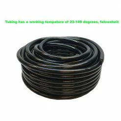 Viagrow 100 ft. 30 m, 1/2 in. I.D-5/8 in. Vinyl Multi-Purpose BPA Free Food Grade Soft Irrigation Tubing -VAN ZYVERDEN shop black viagrow hydroponic systems v708265 66 1000