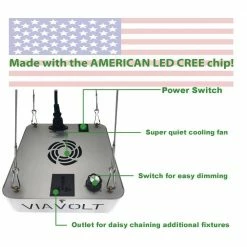 Viagrow Deep Water Culture Hydroponic 4-Plant System with 65-Watt LED Grow Light -VAN ZYVERDEN shop black viagrow hydroponic systems vdiy 4vled100x 1d 1000