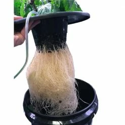 Viagrow 6 in. Black Mesh Pot Bucket Lid Insert -VAN ZYVERDEN shop black viagrow net pots v6ml 1f 1000