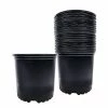 Viagrow 1 Gal. Black Plastic Nursery Pots (24-Pack) 2 Viagrow 1 Gal. Black Plastic Nursery Pots (24-Pack) -VAN ZYVERDEN shop black viagrow net pots vhpp100 24 64 1000