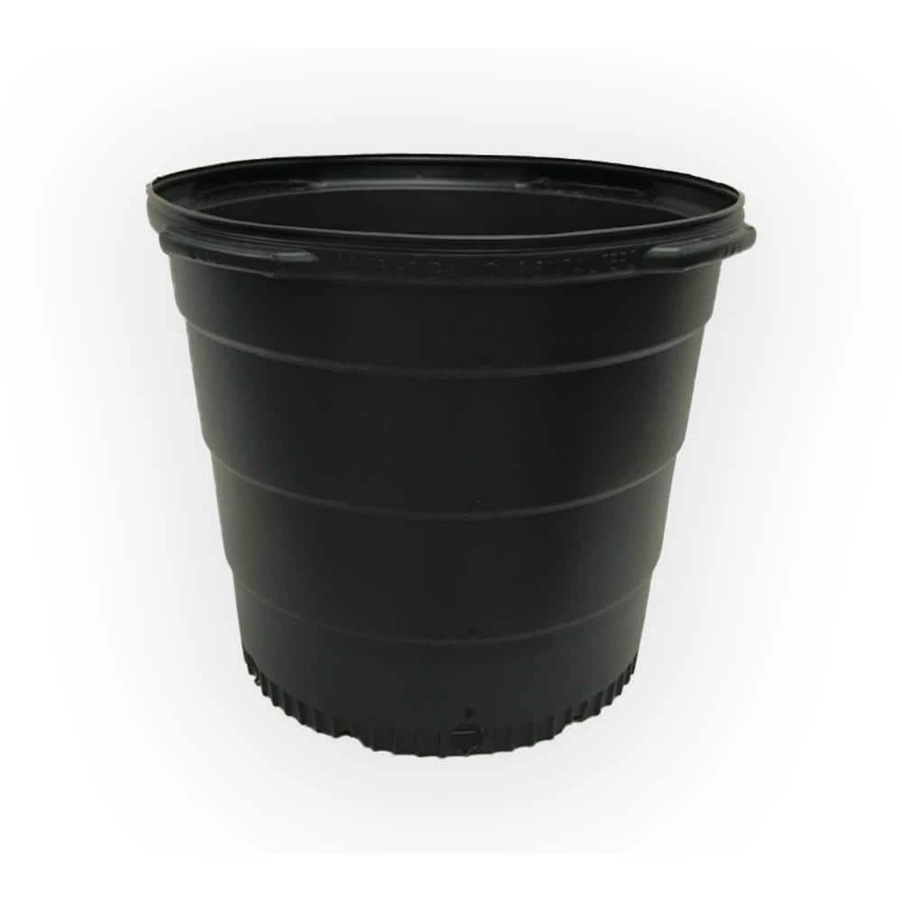 Viagrow 15 Gal. Plastic Round Nursery Trade Pots (5-Pack) 3 Viagrow 15 Gal. Plastic Round Nursery Trade Pots (5-Pack)