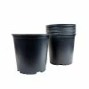 Viagrow 1 Gal. Plus Plastic Nursery Pots 1.5 Gal/5.68 l/346 cu. in. (10-Pack) -VAN ZYVERDEN shop black viagrow net pots vhpp175 10 64 1000