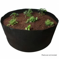 Viagrow 200 Gal.Aeration Raised Bed Planter with Handles -VAN ZYVERDEN shop black viagrow raised planter boxes v200gapot 77 1000