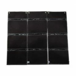 Viagrow 3 Plant Site 10 in. x 27 in. Fabric Vertical Wall Garden (3-Pack)