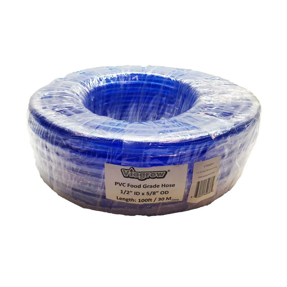 Viagrow 100 ft. 30 m, 1/2 in. I.D-5/8 in. Vinyl Multipurpose BPA Free Food Grade Soft Irrigation Tubing 10 Viagrow 100 ft. 30 m, 1/2 in. I.D-5/8 in. Vinyl Multipurpose BPA Free Food Grade Soft Irrigation Tubing - Image 8