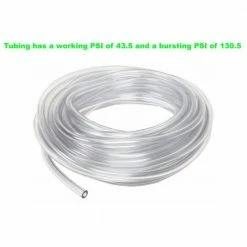 Viagrow 100 ft. 30 m, 3/16 in. Vinyl Clear Multipurpose BPA Free Food Grade Soft Irrigation Air Tubing -VAN ZYVERDEN shop clear viagrow hydroponic systems v708215 a0 1000