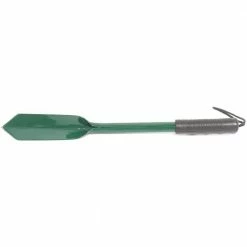 VAN ZYVERDEN 17.5 in. Flower Bulb Planter Long Handled Trowel