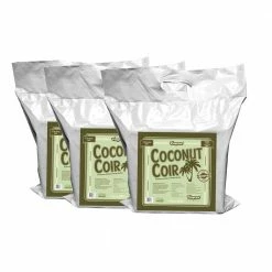 Viagrow 11 lbs. (5 kg) Coconut Coir Block of Soilless Media (3-Pack)