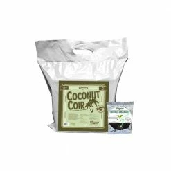 Viagrow Coconut Coir Block of Soilless Media with Micro Charge Makes Approx 18 Gal./2.4 cf/68 l