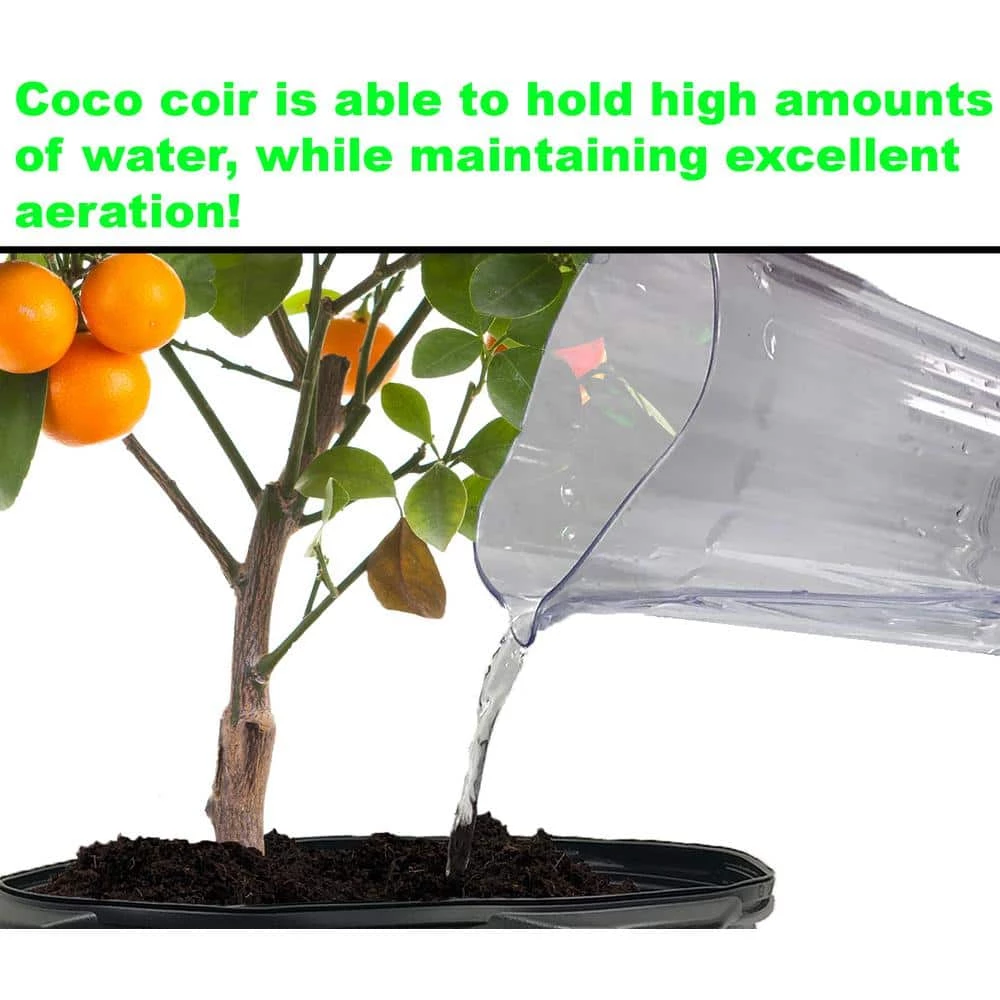 Viagrow 1.4 lbs./650g Premium Coco Coir, Soilless Grow Media, Coconut Coir Brick (12-Pack) 7 Viagrow 1.4 lbs./650g Premium Coco Coir, Soilless Grow Media, Coconut Coir Brick (12-Pack) - Image 5