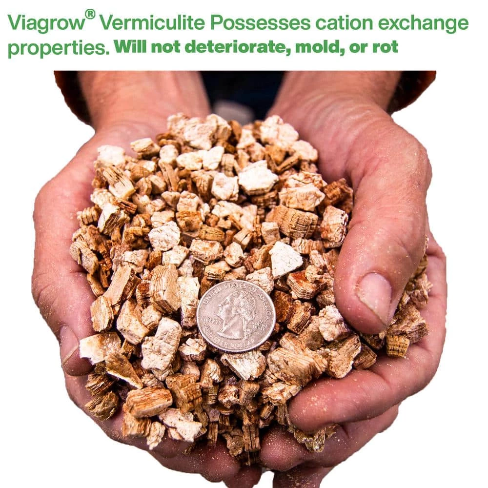 Viagrow Vermiculite, Course and Chunky (16 Qt./4 Gal./.53 CF) (1-Pack) 6 Viagrow Vermiculite, Course and Chunky (16 Qt./4 Gal./.53 CF) (1-Pack) - Image 4