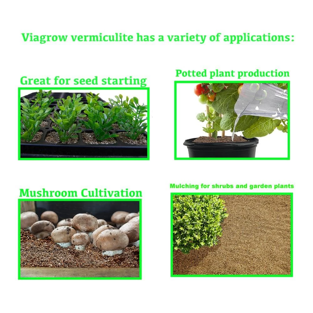 Viagrow 4 cu. ft./29.9 Gal./113 l Horticultural Vermiculite 9 Viagrow 4 cu. ft./29.9 Gal./113 l Horticultural Vermiculite - Image 7