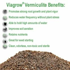 Viagrow Organic 8 cu. ft. 4CF Perlite and Vermiculite Planting Soil Additive Growing Medium 236 Qt./60 US Gal. (2-Pack) -VAN ZYVERDEN shop viagrow grow media verper4 a0 1000