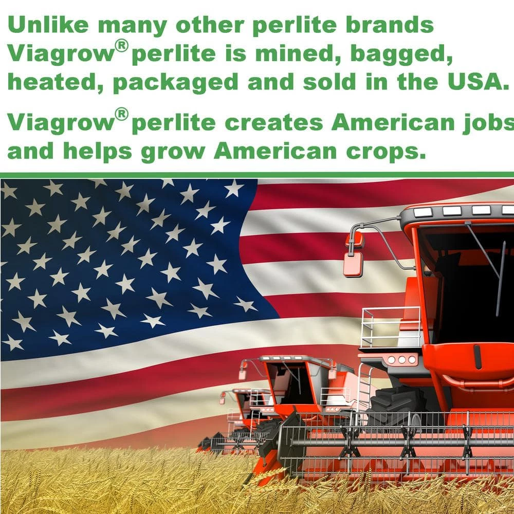 Viagrow 1 cu. ft./29.9 Qt. Organic White Perlite Planting Soil Additive and Growing Medium (2-Pack) 5 Viagrow 1 cu. ft./29.9 Qt. Organic White Perlite Planting Soil Additive and Growing Medium (2-Pack) - Image 3