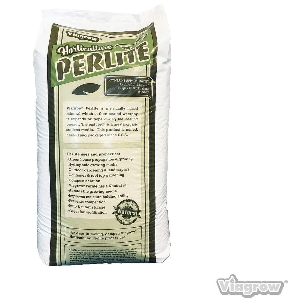 Viagrow 4 cu. ft. Perlite 3 Viagrow 4 cu. ft. Perlite