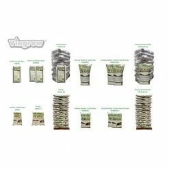 Viagrow 4 cu. ft./119 qt./113 l/29.9 Gal./12.9 kg Perlite Coarse and Chunky Grade -VAN ZYVERDEN shop viagrow grow media vperch4 77 1000