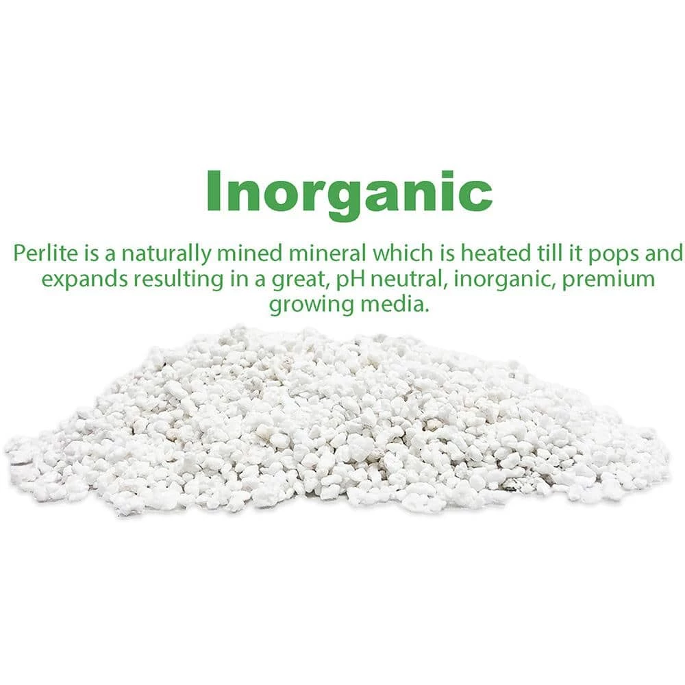 Viagrow 59 Quarts, 2 cu. ft. Organic Perlite Planting Soil Additive and Growing Medium White (2-pack) 8 Viagrow 59 Quarts, 2 cu. ft. Organic Perlite Planting Soil Additive and Growing Medium White (2-pack) - Image 6