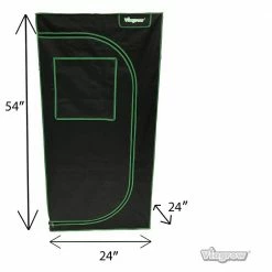 Viagrow 2 ft. x 2 ft. Grow Room Tent -VAN ZYVERDEN shop viagrow grow tents vhh2x2x4 40 1000
