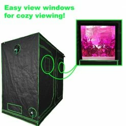 Viagrow 4 ft. x 8 ft. x 7 ft. Grow Tent 10 Viagrow 4 ft. x 8 ft. x 7 ft. Grow Tent -VAN ZYVERDEN shop viagrow grow tents vhh4x8x7 40 1000