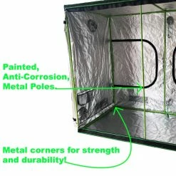 Viagrow 4 ft. x 8 ft. x 7 ft. Grow Tent 11 Viagrow 4 ft. x 8 ft. x 7 ft. Grow Tent -VAN ZYVERDEN shop viagrow grow tents vhh4x8x7 a0 1000