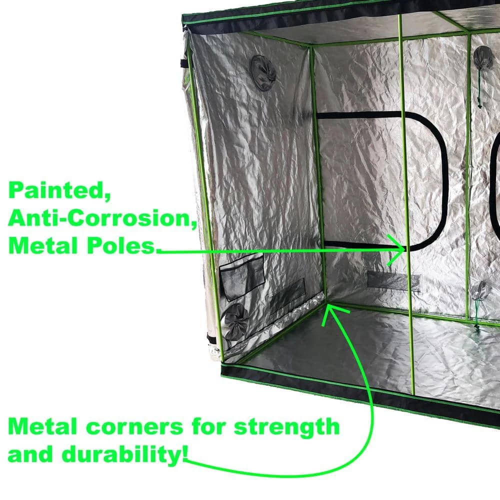 Viagrow 4 ft. x 8 ft. x 7 ft. Grow Tent 6 Viagrow 4 ft. x 8 ft. x 7 ft. Grow Tent - Image 4