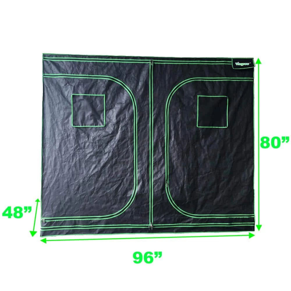 Viagrow 4 ft. x 8 ft. x 7 ft. Grow Tent 4 Viagrow 4 ft. x 8 ft. x 7 ft. Grow Tent - Image 2