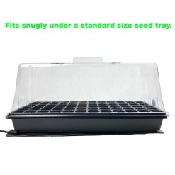 Viagrow 20.5 in. x 8.5 in. Seed Propagating Seedling Heat Mat -VAN ZYVERDEN shop viagrow heat mats vseedmat 4f 1000