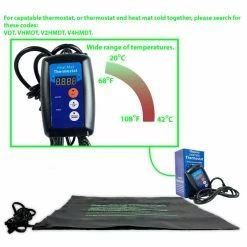 Viagrow Seed Propagating Seedling Heat Mat -VAN ZYVERDEN shop viagrow heat mats vseedmat20 77 1000
