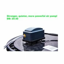 Viagrow 0.003 HP Single Valve Air Pump Kit with Air Stone and Check Valves -VAN ZYVERDEN shop viagrow hydroponic pumps vapk1 1d 1000