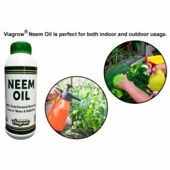 Viagrow 64 oz. Cold Pressed Neem Oil Seed Extract (Makes 96 Gal.) -VAN ZYVERDEN shop viagrow organic disease control vneem32 2 a0 1000