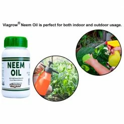 Viagrow 8 oz. Cold Pressed Neem Oil Seed Extract (Makes 12 Gal.) -VAN ZYVERDEN shop viagrow organic disease control vneem8 a0 1000