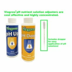 Viagrow pH Up and Down Control and Testing Kit -VAN ZYVERDEN shop viagrow plant flower disease control vlptk4 77 1000