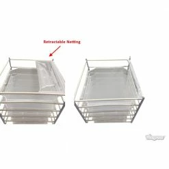 Viagrow 8-Layer Stackable Net Drying Rack -VAN ZYVERDEN shop viagrow planter accessories vdr27 8 1d 1000