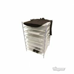 Viagrow 8-Layer Stackable Net Drying Rack -VAN ZYVERDEN shop viagrow planter accessories vdr27 8 66 1000