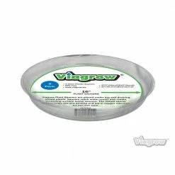 Viagrow 17.5 in. Clear Plastic Saucer (5-Pack)