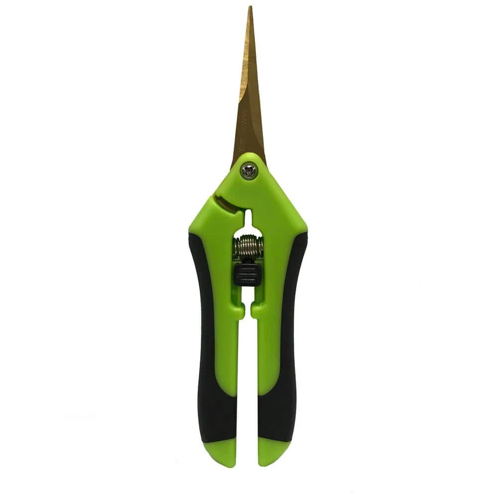 Viagrow 2 in. Micro Tip Straight Blade Non-Slip Comfort Grip Pruning Shears 3 Viagrow 2 in. Micro Tip Straight Blade Non-Slip Comfort Grip Pruning Shears