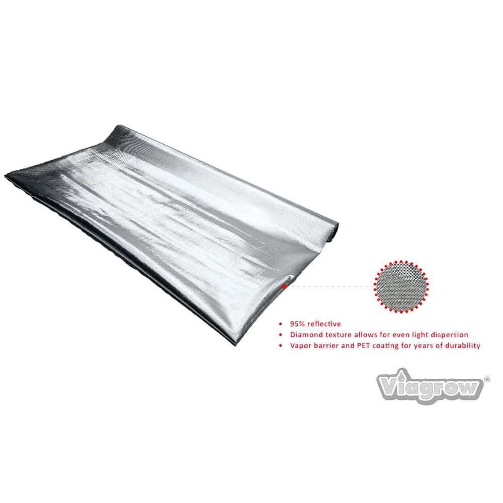 Viagrow 32 ft. Diamond Mylar Film 4 Viagrow 32 ft. Diamond Mylar Film - Image 2