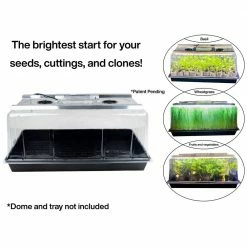 Viagrow 1020 Seedling Station LED Grow Light for Germinating Seeds 15 Viagrow 1020 Seedling Station LED Grow Light for Germinating Seeds -VAN ZYVERDEN shop viagrow seed starters v1020sl 77 1000