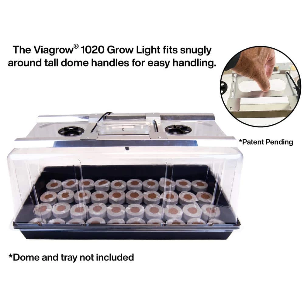 Viagrow 1020 Seedling Station LED Grow Light for Germinating Seeds 6 Viagrow 1020 Seedling Station LED Grow Light for Germinating Seeds - Image 4