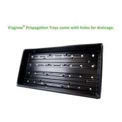 Viagrow 10 in. x 20 in. Propagation Starter Seedling Trays with Holes (20-Pack) 12 Viagrow 10 in. x 20 in. Propagation Starter Seedling Trays with Holes (20-Pack) -VAN ZYVERDEN shop viagrow seed starters v726167 20 40 1000