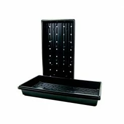 Viagrow 10 in. x 20 in. Propagation Starter Seedling Trays with Holes (5-Pack)