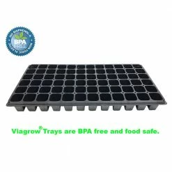 Viagrow 72 Cell Seedling Grow Plugs Starter Trays (10-Pack) -VAN ZYVERDEN shop viagrow seed starters v726220 10 a0 1000