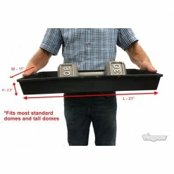 Viagrow Extra Strength Propagation Seed Starter Tray with Tall Dome, No Holes (5-Pack) 11 Viagrow Extra Strength Propagation Seed Starter Tray with Tall Dome, No Holes (5-Pack) -VAN ZYVERDEN shop viagrow seed starters v726298td 5 1d 1000