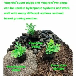 Viagrow 50 Site Pro Plugs with Insert 20 Viagrow 50 Site Pro Plugs with Insert -VAN ZYVERDEN shop viagrow seed starters vrrt50 c3 1000