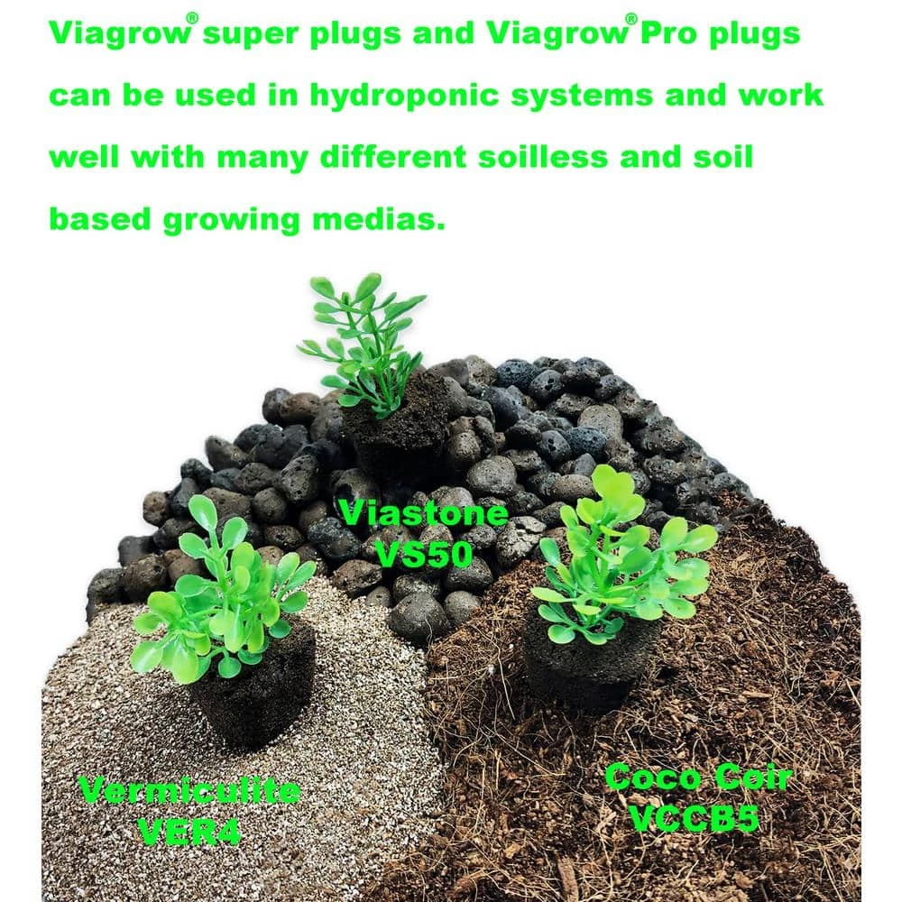 Viagrow 50 Site Pro Plugs with Insert 10 Viagrow 50 Site Pro Plugs with Insert - Image 8